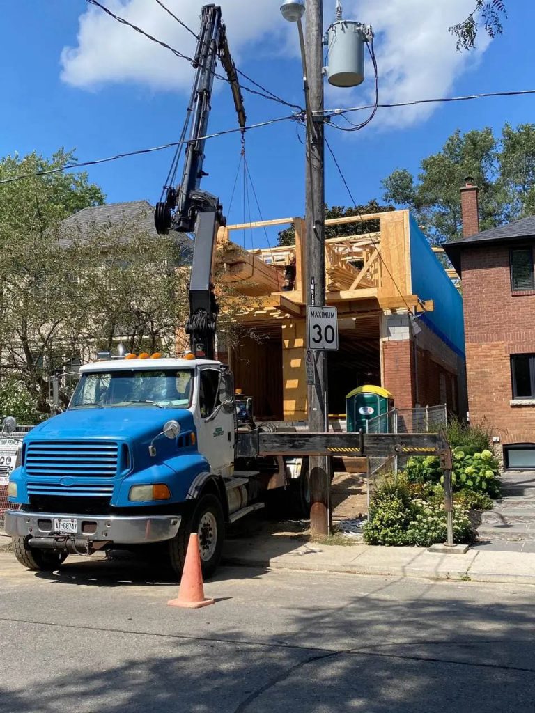 13. Custom home envelop construction
