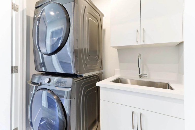 16. Laundry room in a custom home