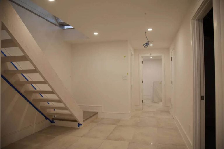 27. Basement potlights installation