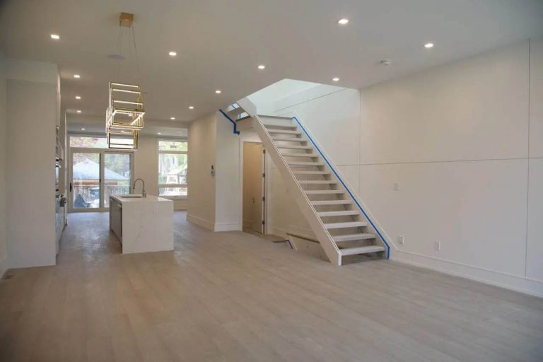 30. Lighting and finishing for a custom home in Toronto