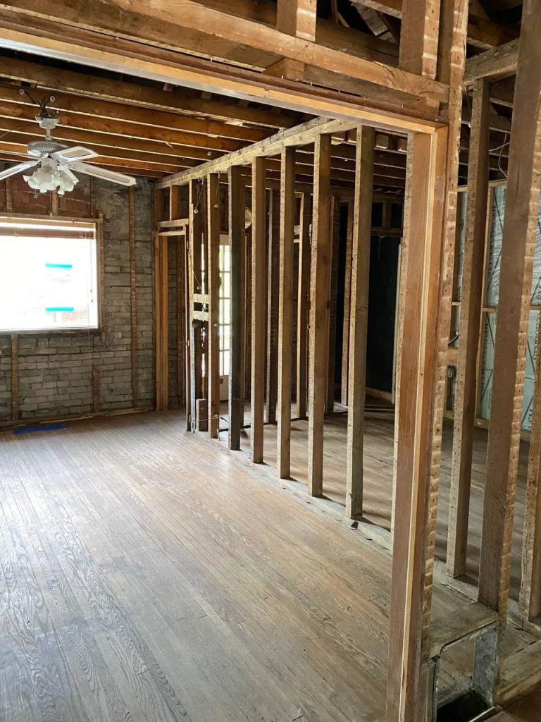 5. Framing installation