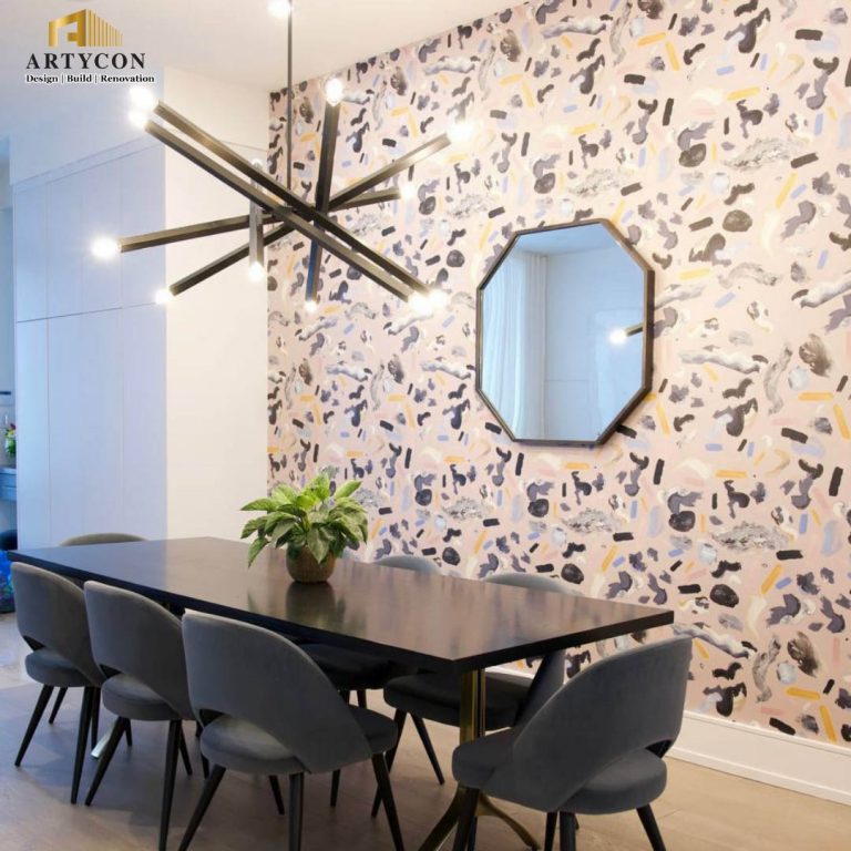 8. Dining room in a custom home