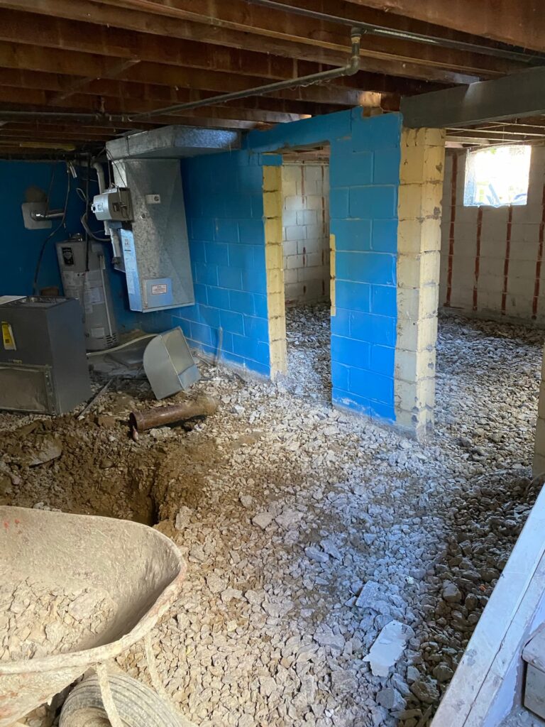 Concrete-Floor-Removal-In-The-Basement