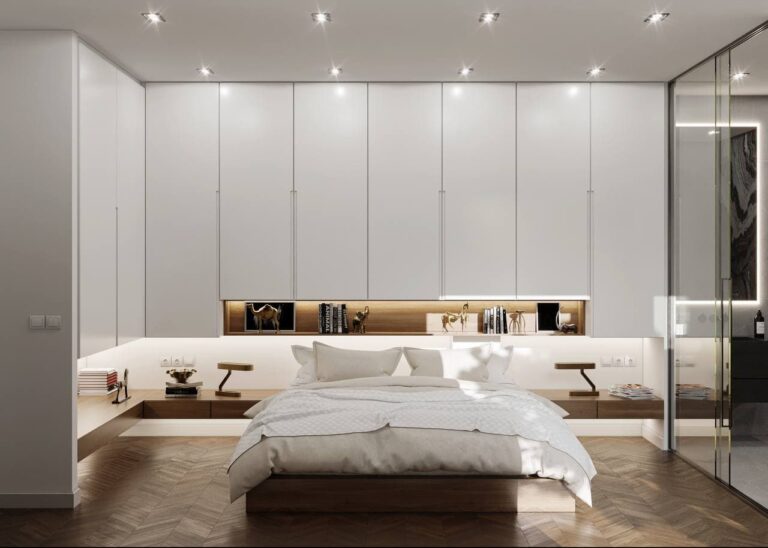 Modern-Bedroom-With-Ensuite-Bath-Design