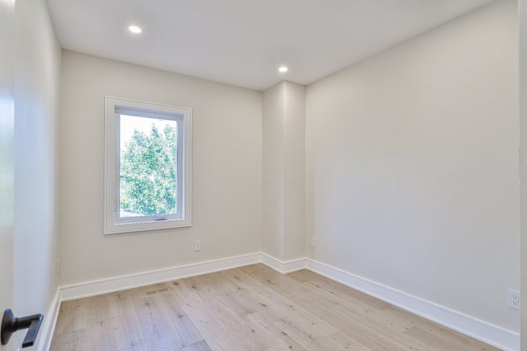 bedroom view after renovation