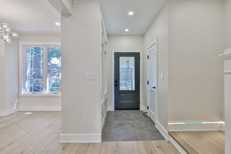 hallway view after renovation